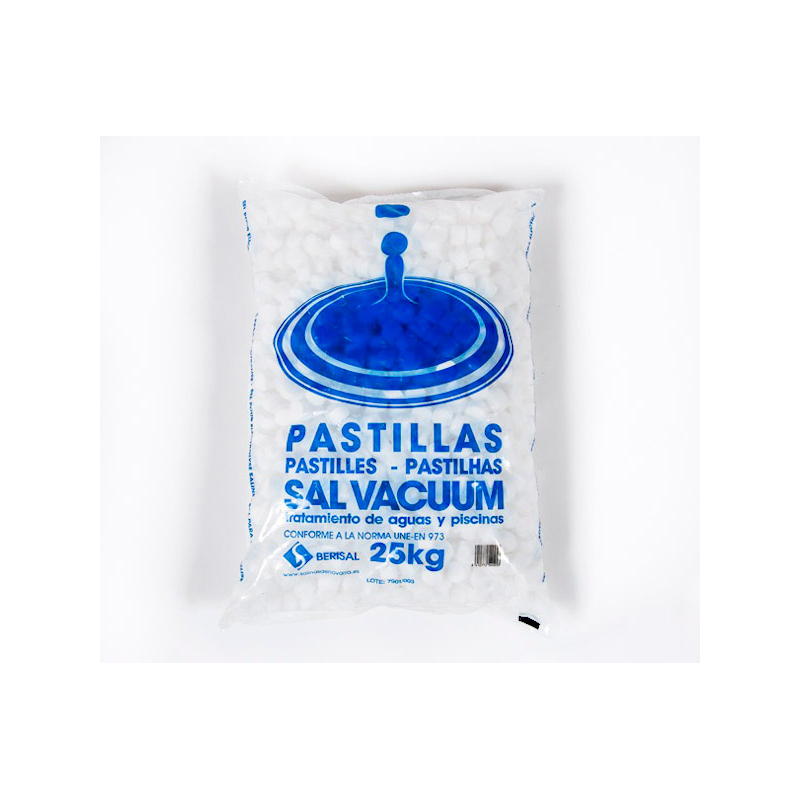 Sal descalcificador vacuum, pastillas - Clima Cuenca